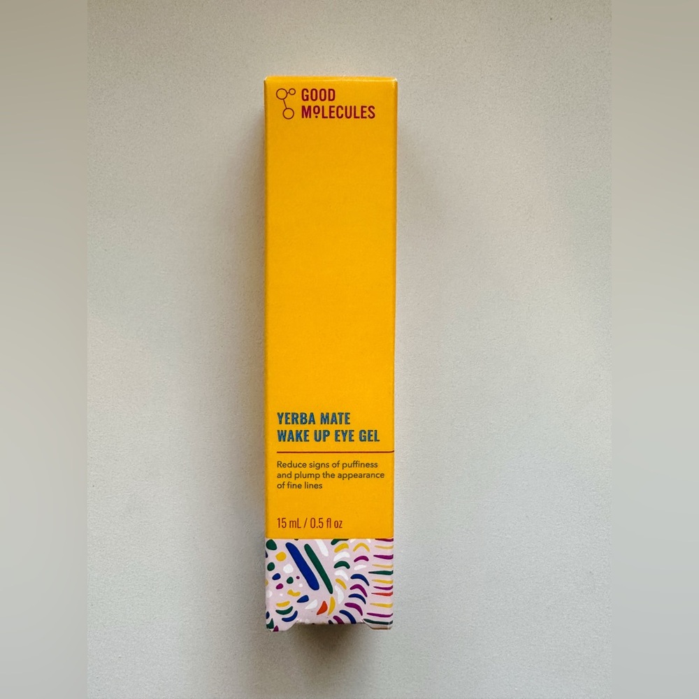 NIB NWT Good Molecules Yerba Mate Wake Up Eye Gel